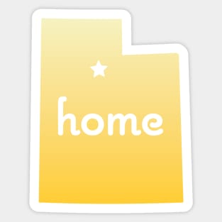 Utah is Home Sticker